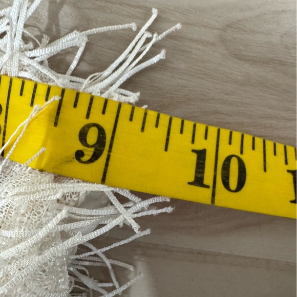 NWT Anthropologie Sunday in Brooklyn Fringe Crop Camisole Cream Women's XL - Picture 8 of 11